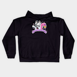 muffin flamingo Kids Hoodie